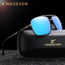 Load image into Gallery viewer, KINGSEVEN DESIGN Men Polarized Square Sunglasses
