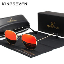 Load image into Gallery viewer, KINGSEVEN Classic Designer Round Sun glasses