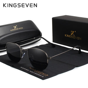 KINGSEVEN Classic Designer Round Sun glasses